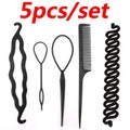 Magic Hair Styling Accessories Hairpin DIY Hair Braiding Braider Tool Twist Bun
