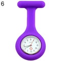 New Solid Color Clip On Analog Digital Cute Silicone High Quality Nurse W CHK12N
