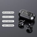 Fashion Bone Conduction Bluetooth Earphones Open Ear Clip Wireless Headph CHK12N