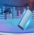 Bluetooth to AUX adapter/cable, for cars or stereos without bluetooth.