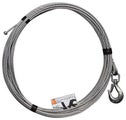 OZ LIFTING PRODUCTS Cable, Stainless Steel, 800 lb. 49P542
