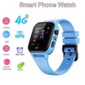 Kids Smart Watch Touch Screen Tracker Resistant Alarm Location Watch-Blue