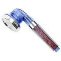 Healthy Negative Ion Spa Shower Head With Three Mode Blue 1Pc Shower Heads &amp; Co