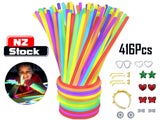 416Pcs Party Supplies Glow Sticks Set (Over Stocked)