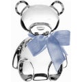 Vista Alegre Teddy Bear Sculpture Blue Lace 4x10cm