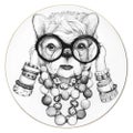 Rory Dobner Frenchie French Bulldog Plate Large 27cm