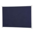 Quartet penrite bulletin board felt 900x1200mm blue