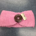 Girls Knitted Headband - Pink