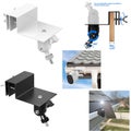 Gutter Mount Bracket for Arlo Pro Ultra Eufy Black