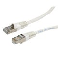 Dynamix PLW-AUGS-3 Cat6A RJ45 Patch Lead - 3m - White S/FTP - Shielded - 10G -