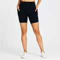 Solid Color Fitness Yoga Short Tight Women Soft High Waist Workout