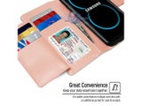 1x Shockproof Wallet Cover for iPhone 14 Pro Max