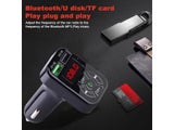 VR Robot Bluetooth Car Kit With 5V 3.1A USB Charger TF U Disk Player