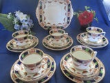 Rare + Collectable ROYAL ALBION Imari-style tea set – just for you ?