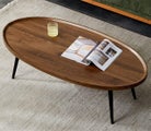 Oval Coffee Table Side End Table 120cm Living Room Lounge - Brand New NZ Stock