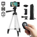Phone Live Holder Tripod Camera Phone Stand white