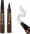 Waterproof Eyebrow Tattoo Pen - Eyebrow Pencil With A Micro-fork Tip Applicator