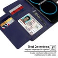 1x Shockproof Wallet Cover for iPhone XR