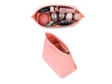 Felt Purse Handbag Organizer Insert Tote Bag Organizer Liner Bag - Pink - L