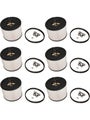 6 x Sakura Ecological Fuel Filter EF-31030 Fits Volkswagen, Audi, Porsche