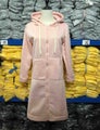 Autumn/winter Women's Medium-length Fleece-lined Hooded