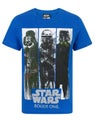 Star Wars Rogue One Blue Short Sleeved T-Shirt (Boys)