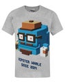 Crossy Road Grey Short Sleeved T-Shirt (Boys)