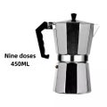 Italian Type Coffee Maker Aluminum Mocha Espresso Percolator Pot Coffee Maker Mo