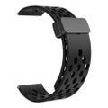Samsung 20mm Range compatible Silicone Magnetic Sports Watch Straps