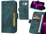 Galaxy A3 2017 Case Alcantara 4 Cards Wallet Case