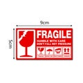 100PCS Fragile Stickers The Goods Please Handle With Care Warning Labels CHK29M
