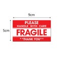 100PCS Fragile Stickers The Goods Please Handle With Care Warning Labels CHK29M