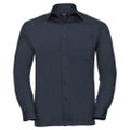 Russell Collection Mens Poplin Easy-Care