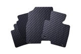 RubberTree All Weather Rubber Car Mats Fits Toyota Hilux Dual Cab (8th Gen