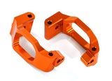 Traxxas 8932A Caster blocks (c-hubs) Orange-anodized
