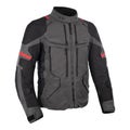 Oxford Rockland Adventure Jacket - Charcoal Black / Red