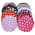 14pcs Profession Dancer Hair Net Profession Hairnet Mesh Crochet Hair Net Net H