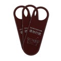3pcs Useful Durable Practical Decoration Pendants Leather Signs Hotel Signs For