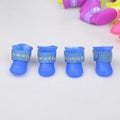 Little Pet Dog Puppy Anti slip Rain Snow Boots Candy Colors Rubber Waterproof B