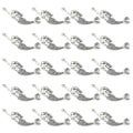 20 Pcs Diy Christmas Pendants Charms Jewelry Making Pendants Mermaid Alloy Char