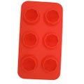 6 Lattices Silicone Ice Mold Diamond Shape Ice Cube Tray Ice Cube Maker For Whi