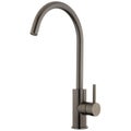 Voda Storm Gooseneck Sink Mixer Cold Start Brushed Gunmetal