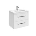 LeVivi York 750mm Double Stack Wall-Hung Vanity White
