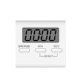 1 Pc Digital Timer Magnetic Countdown Stopwatch Timekeeper Student Alarm Kitche