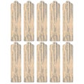 10 Pcs Classic Books Diy Wooden Bookmarks Wood Bookmarks Crafts Wood Hanging Ta