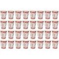 4 Set/32pcs Disposable Tableware Easter Party Decoration Bronzing Paper Cup