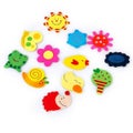 48 Pcs Kidcraft Playset Wooden Magnets Cartoon Fridge Magnets Cartoon Magnetic