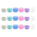 18pcs Multipurpose Cosmetics Cream Sub Jars Convenient Cream Sub Package Holder