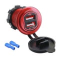 Metal Dual Ubs Car Charger 5v4.8a Aluminium Alloy Car Charger Mobile Phone Car