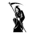 Scary Halloween Sticker Delicate Azrael Diy Art Decal Removable Wall Decal Pvc